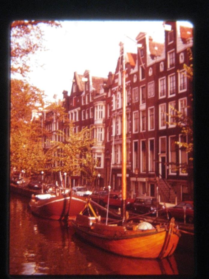 Lot of 352 VACATION TRAVEL Slides 60s 70s Europe AMSTERDAM England SPAIN Germany