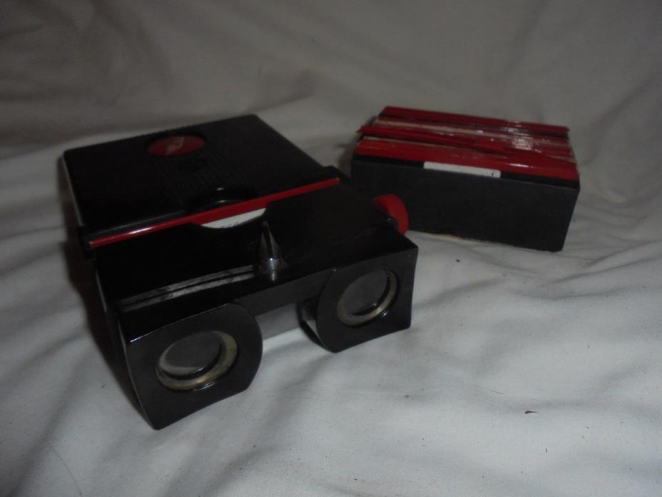 Vintage Stereo Realist Stereoscopic viewer with 30 slides