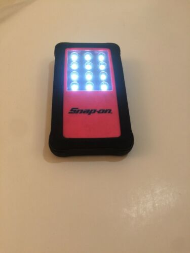 Snap-on Tools Red Pocket Work Light 12 LED 100 Lumens SHIPS FREE