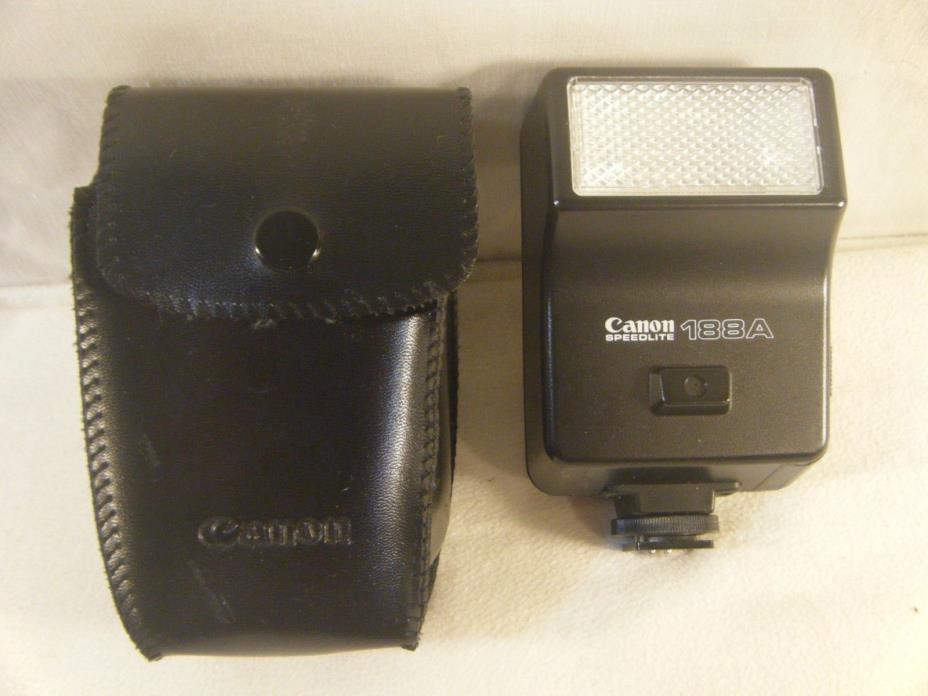 Canon Speedlite 188A Excellent Condition for AE-1 Cameras