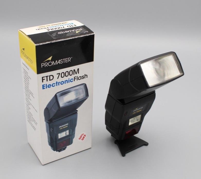 Promaster FTD 7000M Shoe Mount Flash for  Pentax
