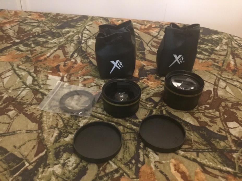 Xit Ritz XRG2X58 58mm/49mm 2.2x Tel Lens and wide angle