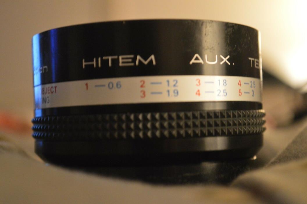 HITEM Auxiliary Series VII Telephoto Lens for SLR Film Camera
