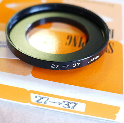 27-37mm Step-Up Ring Adapter - 27mm-37mm Stepping Ring - Made in Japan - NEW