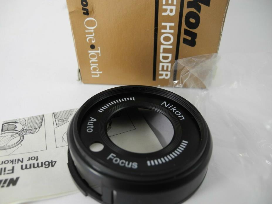 Nikon Filter Holder for Nikon One Touch Camera New Old Stock NOS UNUSED BOXED