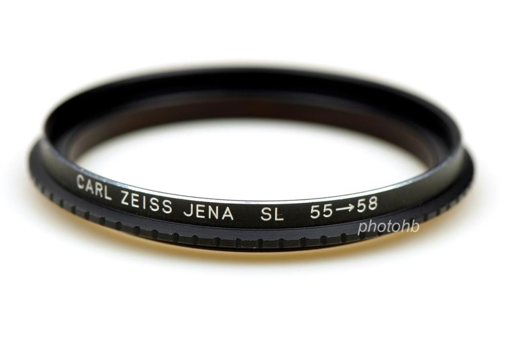 Carl Zeiss Jena 55mm - 58mm Step up Ring No Filtre