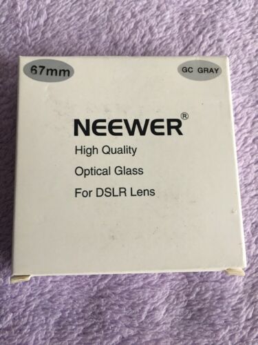 NEEWER Optical Netural Grey Gradual ND-Grads Filter for Camera Lens (67MM)