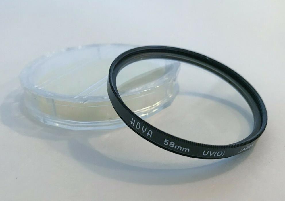 Hoya 58mm UV (0) Filter