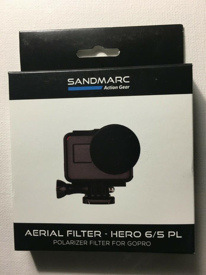 SANDMARC Aerial Polarizer Filter for GoPro HERO6/5, Original Box Read