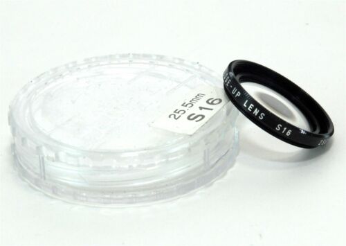 PENTAX-110 25.5mm S16 CLOSE-UP FILTER w/CASE!! 90-DAY WARRANTY!! EXCELLENT PLUS!