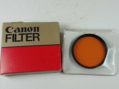 Canon Camera Lens Filter With Case 55mm 85B
