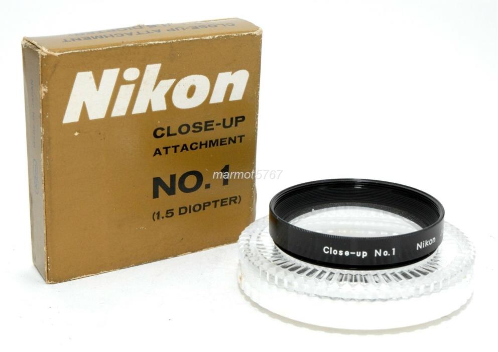 NIKON 52mm CLOSE-UP FILTER No.1! EXCELLENT PLUS CONDITION! 90-DAY WARRANTY!