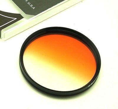 82mm Graduated Orange Filter For Nikon Tamron Sigma Or All 82mm Filter Size Lens