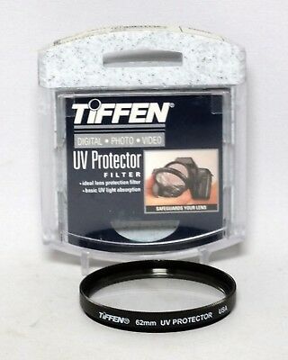 Tiffen 62mm 62 mm UV Protector Filter 35mm SLR Film DSLR Digital