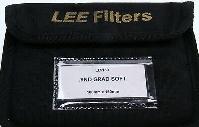 Lee .9ND Grad Soft Filter 100mm X 125mm LE5139 w/Lee storage pouch 378905