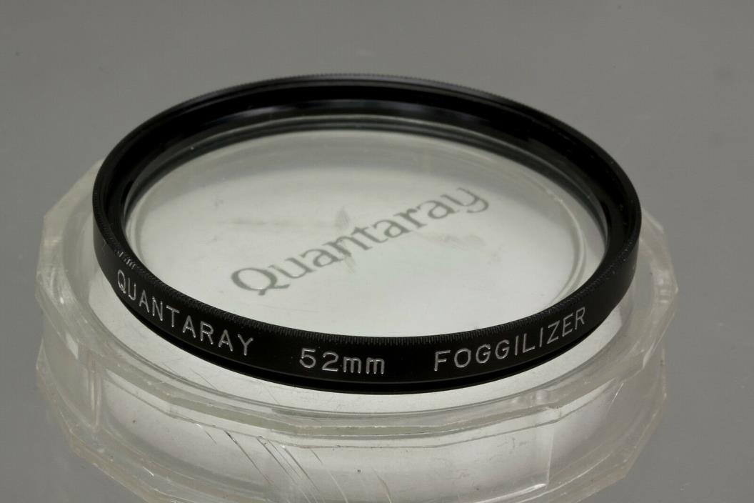 Quantaray 52mm Foggilizer Soft Focus Special Effect Lens Filter Used