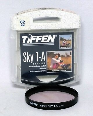 Tiffen 62mm 62 mm Skylight 1A Filter 35mm SLR Film DSLR Digital