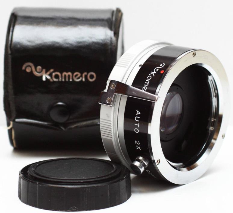 Kamero 2X Tele Converter For Minolta MD Mount Lens Camera Manual Focus