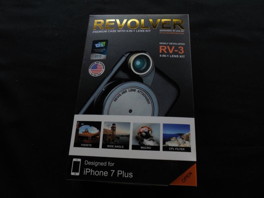 REVOLVER Premium Case with 4-in-1 Lens for iphone 7Plus