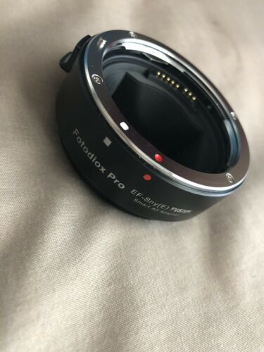 FotodioX Canon EF Lens to Sony E-Mount Camera Pro Fusion Smart AF Adapter