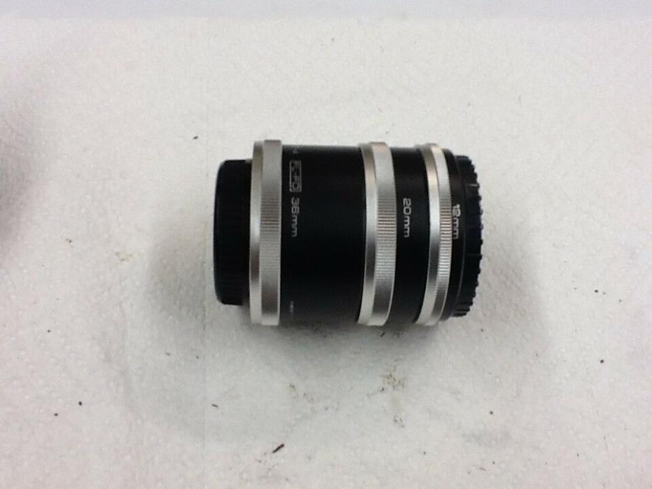 Vivitar AT-4 Automatic Extension Tube Canon Mount 12mm 20mm 36mm Camera Part #EA