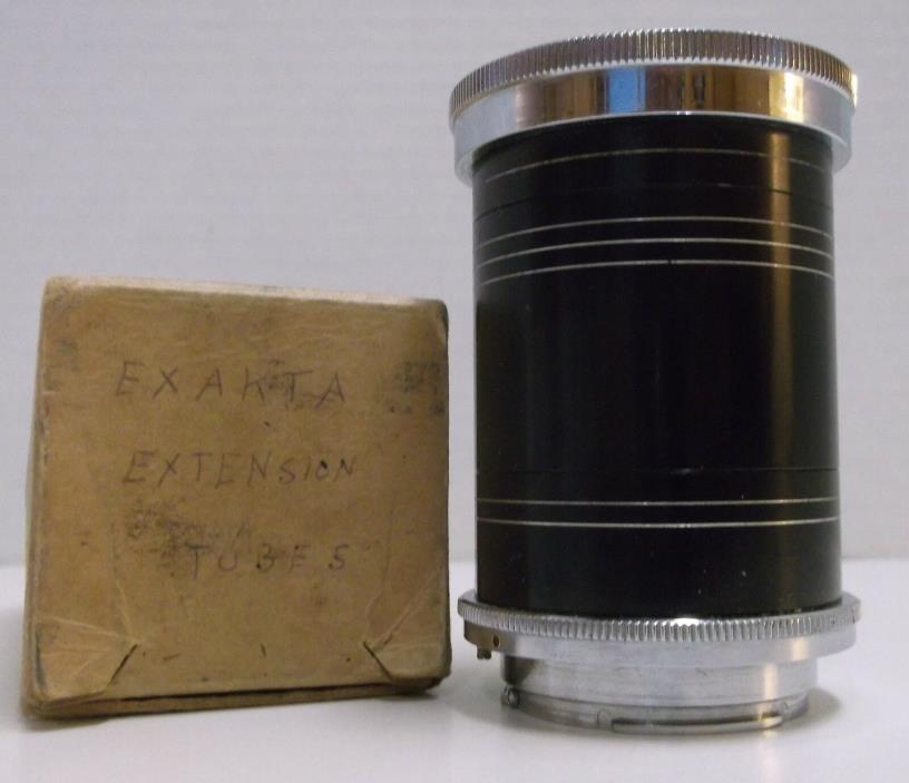 VINTAGE EXAKTA EXTENSION TUBE KINE-EXAKTA BAYONET MOUNT SLR CAMERAS/LENSES