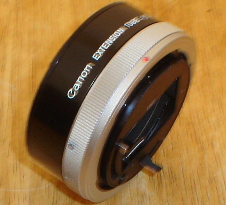 Canon Extension Tube FD 25 U Made In Japan