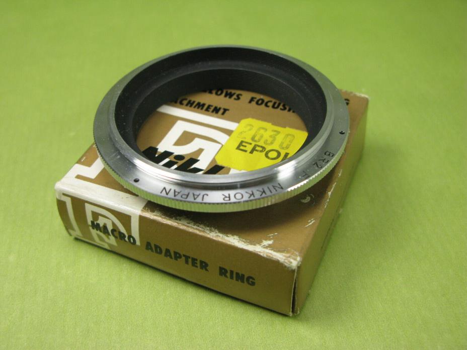 Nikon Nikkor BR2 Adapter Ring with Box for Macro Photography