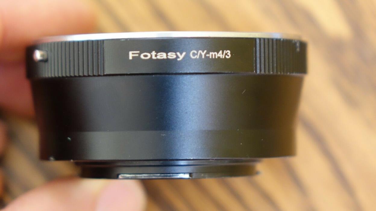 Fotasy C/Y - M4/3 Adapter for Contax/Yashica  lenses to Micro Four