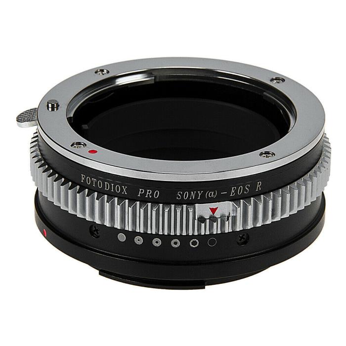 Fotodiox Pro Lens Adapter Sony A-Mount Lens to Canon RF Mount, EOS R and EOS RP