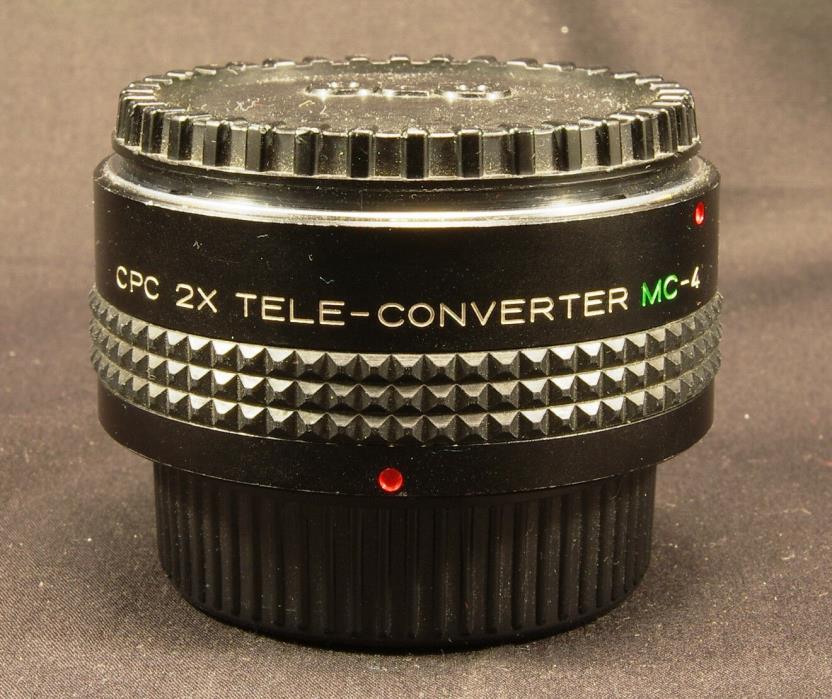 Pentax MC CPC Auto Tele-Converter 2x for Pentax-K MC-4 in Great Condition.