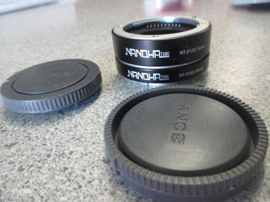 Yasuhara Nanoha Tube Macro Extension Tube for Sony NEX E Mount Camera