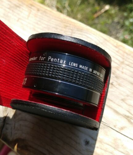 2X Auto Priz Var-I-Rim Lens Extender For Pentax w Case