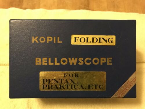 Vintage Kopil Folding Bellowscope  for PENTAX, PRAKTICA