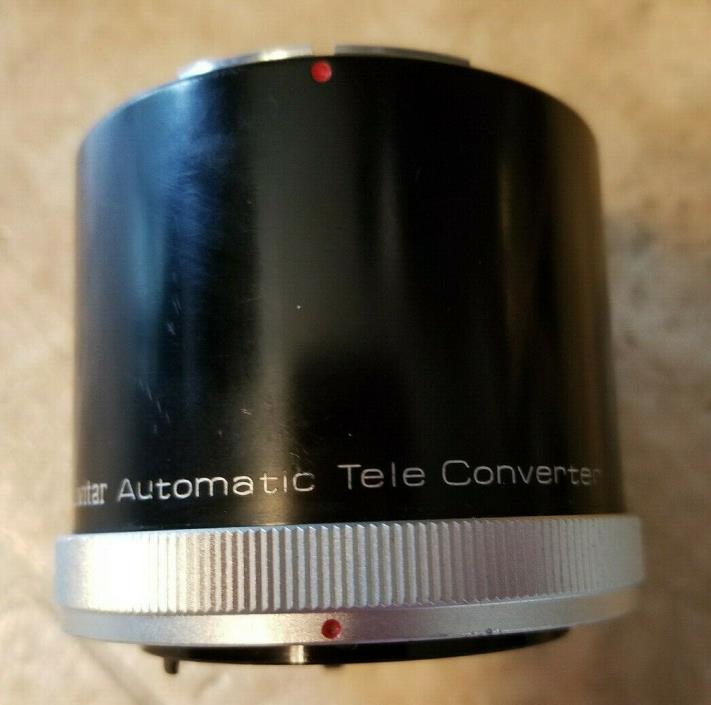Vivitar Automatic Tele Converter - 3X 4 FL-FD - Canon Mount