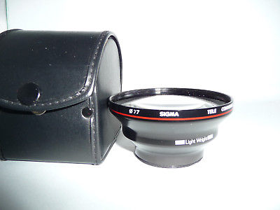 Sigma 1.5X Teleconverter 49mm front mounted with Case EX Japan no light loss NR