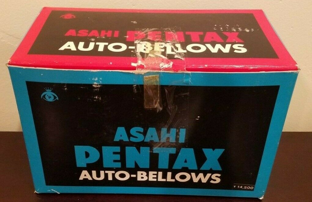 Asahi Pentax Auto Bellows Macro Set Up for M42 35mm SLRs MINT
