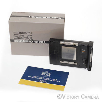 Zenza Bronica SQ-Ai Polaroid Film Back for S Cameras -Clean in Box- (1112s-17)