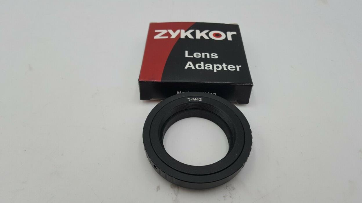 ZYKKOR LENS ADAPTER  T2-PENTAX M42