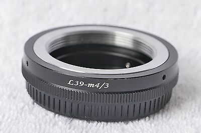 Four Third/Panasonic and Olympus/to 39mm Leica M manual lens adapter,excellent.