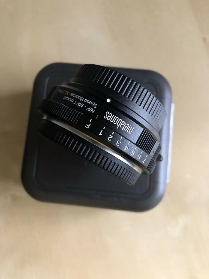 Metabones Speed Booster XL 0.64x Adapter for Nikon F-Mount Lens to Select Micro