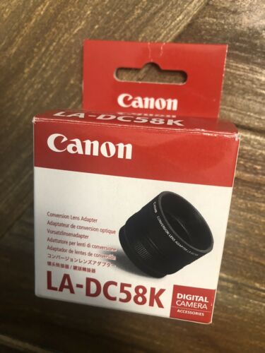 Canon LA-DC58K Conversion Lens Adapter for PowerShot G10 - G12