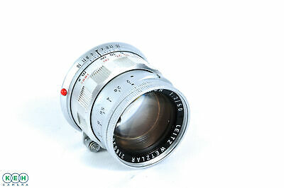 Leica M Mount 50mm f/2 Summicron Rigid Lens, Chrome {39}