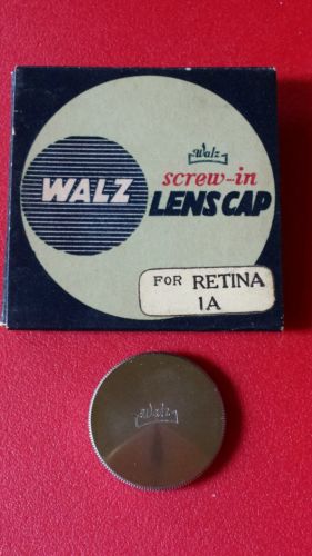Walz Model 103 21mm Metal Brass Screw In Lens Cap for RETINA