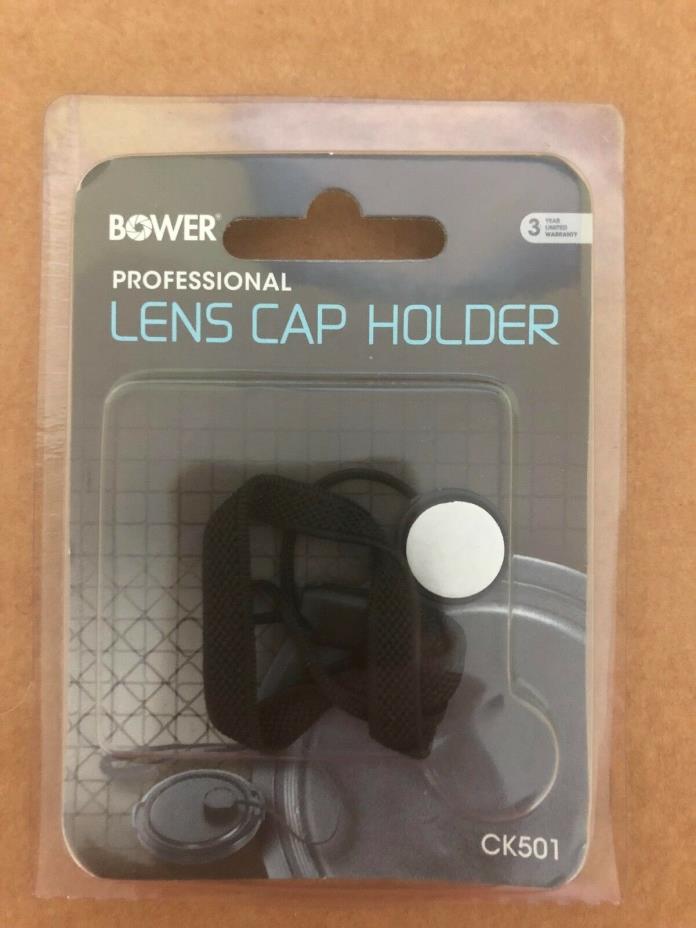 Bower Professional Lens Cap Holder CK501 Universal For Canon Nikon Sony New