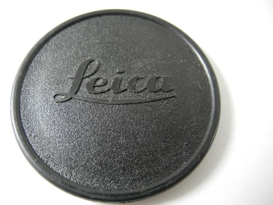 LEICA 42mm FRONT LENS SHADE CAP PLASTIC  NICE USABLE CONDITION FITS 50/2 35 90