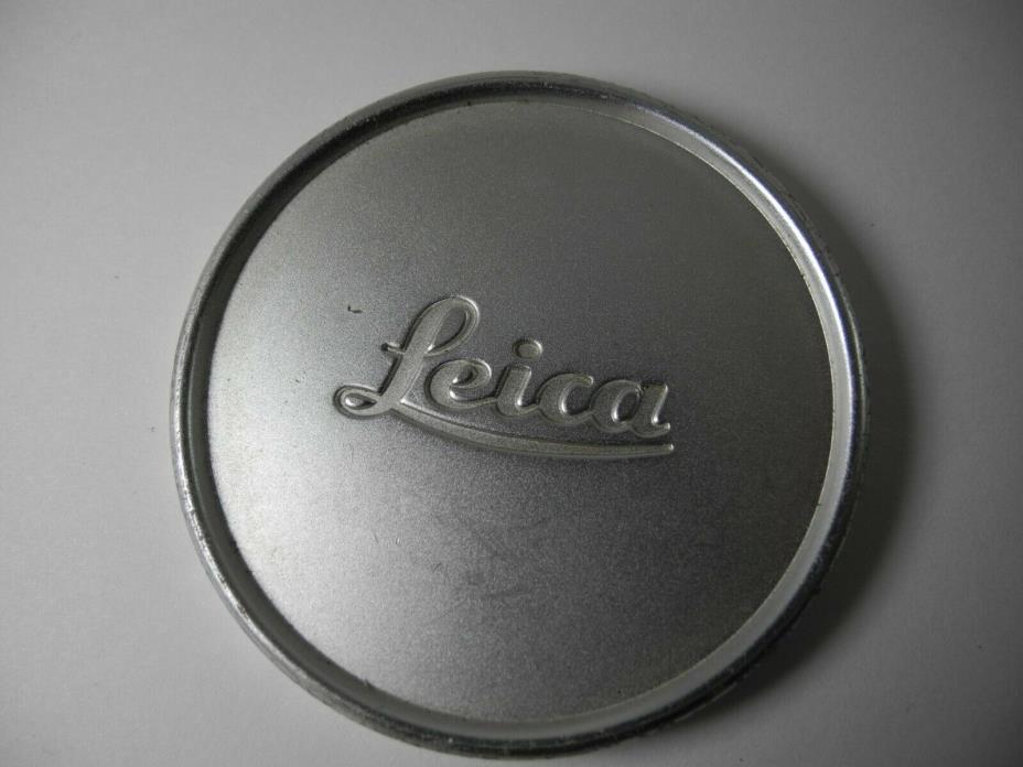 LEICA Original 55mm Leitz Chrome Metal Lens Cap for 65mm f/3.5 ELMAR MACRO