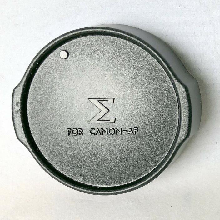 SIGMA Rear Lens Cap  for Canon-AF, EF, EF-S  made in JAPAN.