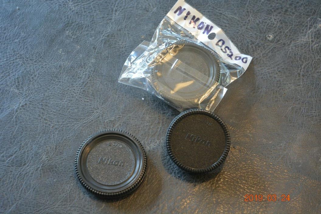 Body & Rear Lens Cap for Nikon D7000,D5100,D5000,D3100,D3000,D700,D90,D80,D70s