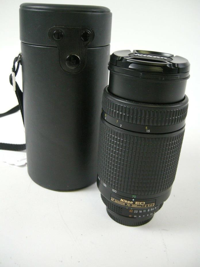 Nikon ED AF 70-300 Nikkor f4-5.6 D lens